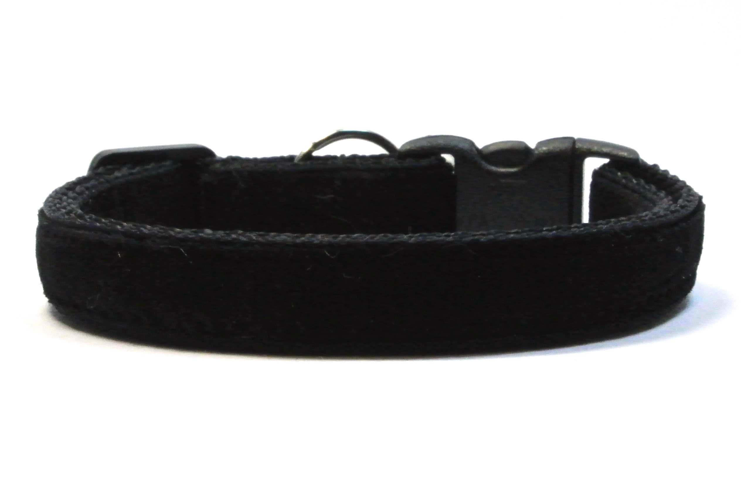 SR VISION Adjustable Length Cat Collar with Bell (Black)