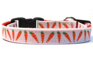 Easter Carrots Breakaway Cat Collar by Swanky Kitty