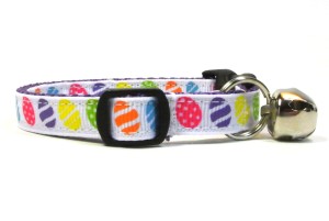 Easter Egg Breakaway Cat Collar by Swanky Kitty