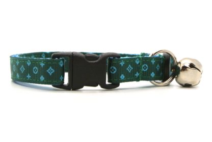 Green Trendsetter Breakaway Cat Collar