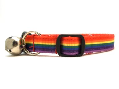 Rainbow Breakaway Cat Collar