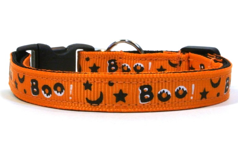 Boo! Halloween Breakaway Cat Collar Skanky Kitty