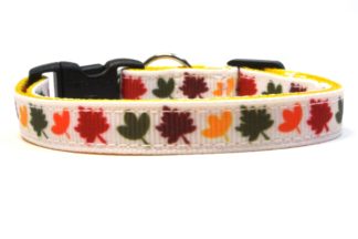Fall Leaves Breakaway Cat Collar