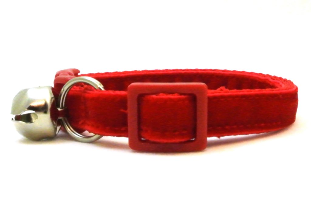 The Posh Velvet Breakaway Cat Collar Skanky Kitty