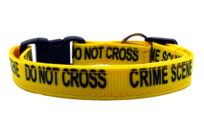 Crime Scene Halloween Breakaway Cat Collar