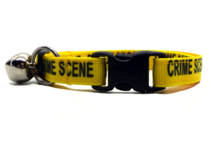 Crime Scene Halloween Breakaway Cat Collar