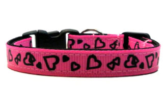 Hearts Breakaway Cat Collar