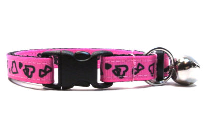 Hearts Breakaway Cat Collar